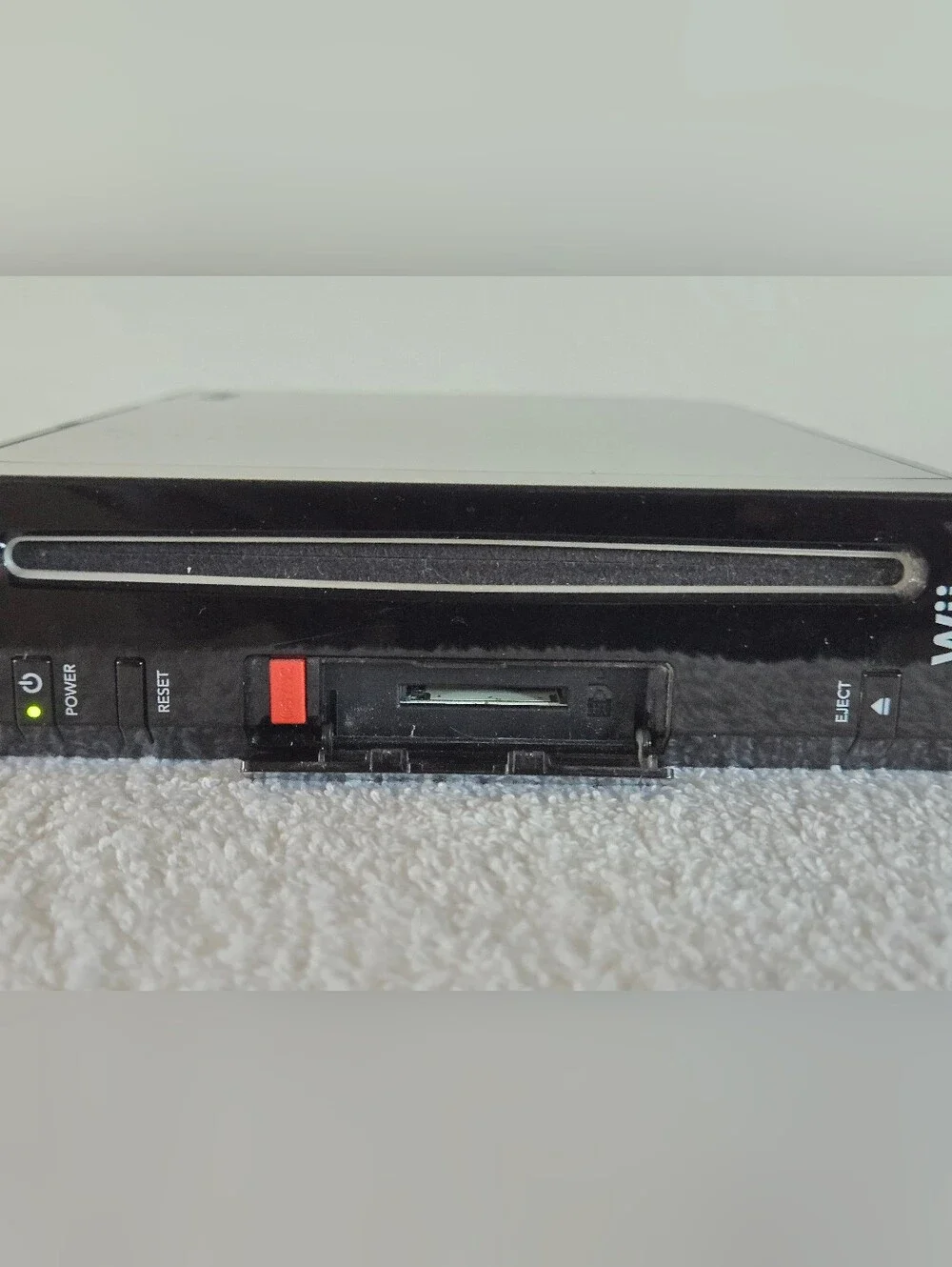 Nintendo Wii Console Bundle RVL-001 Black W/Wii Sports Game *TESTED & WORKING*